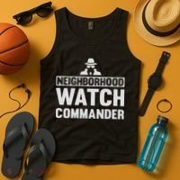 Neighborhood Watch Commander Uniform Tank Top thumb 4