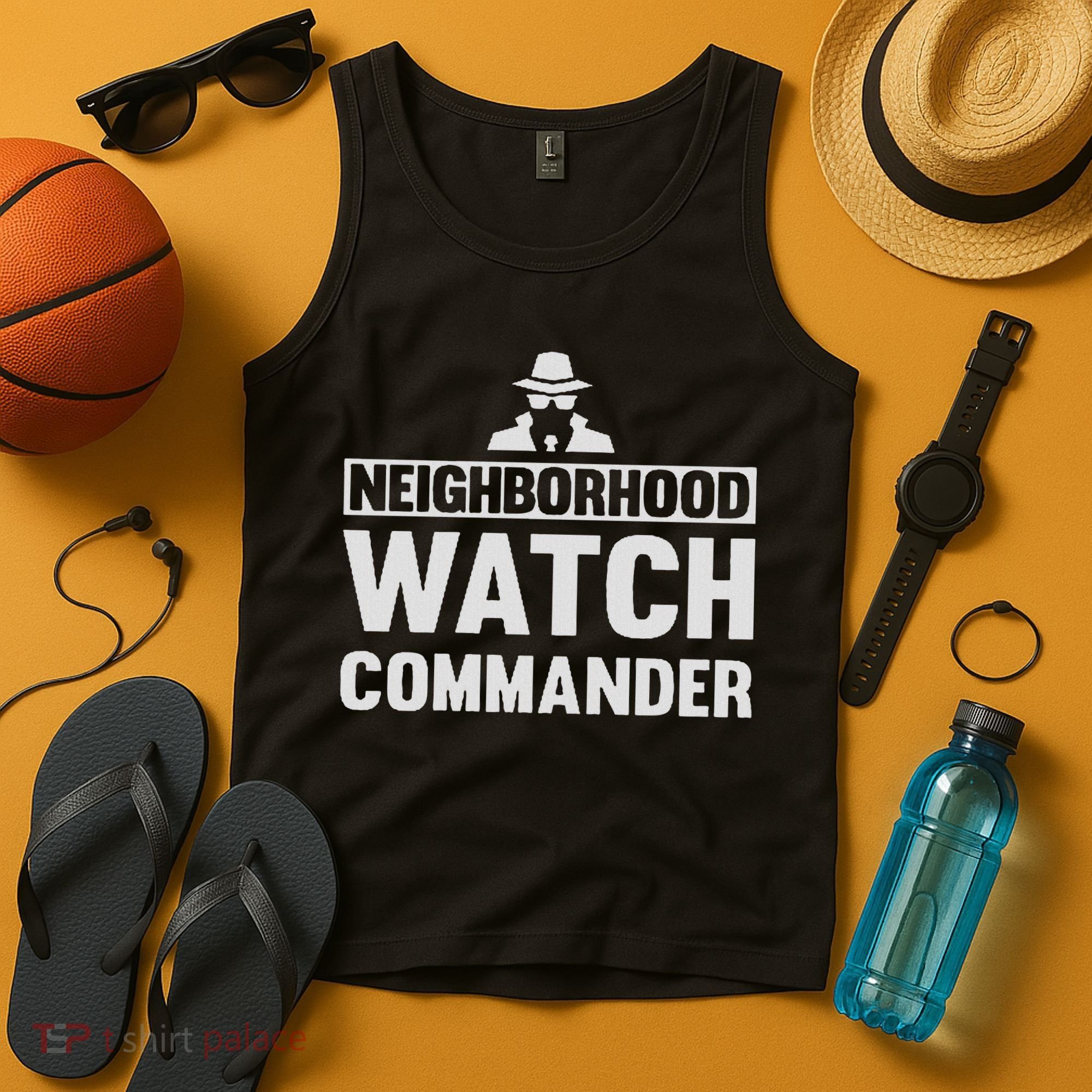 Neighborhood Watch Commander Uniform Tank Top