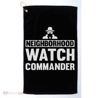 Neighborhood Watch Commander Uniform Golf Towel thumb 0
