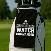 Neighborhood Watch Commander Uniform Golf Towel thumb 2
