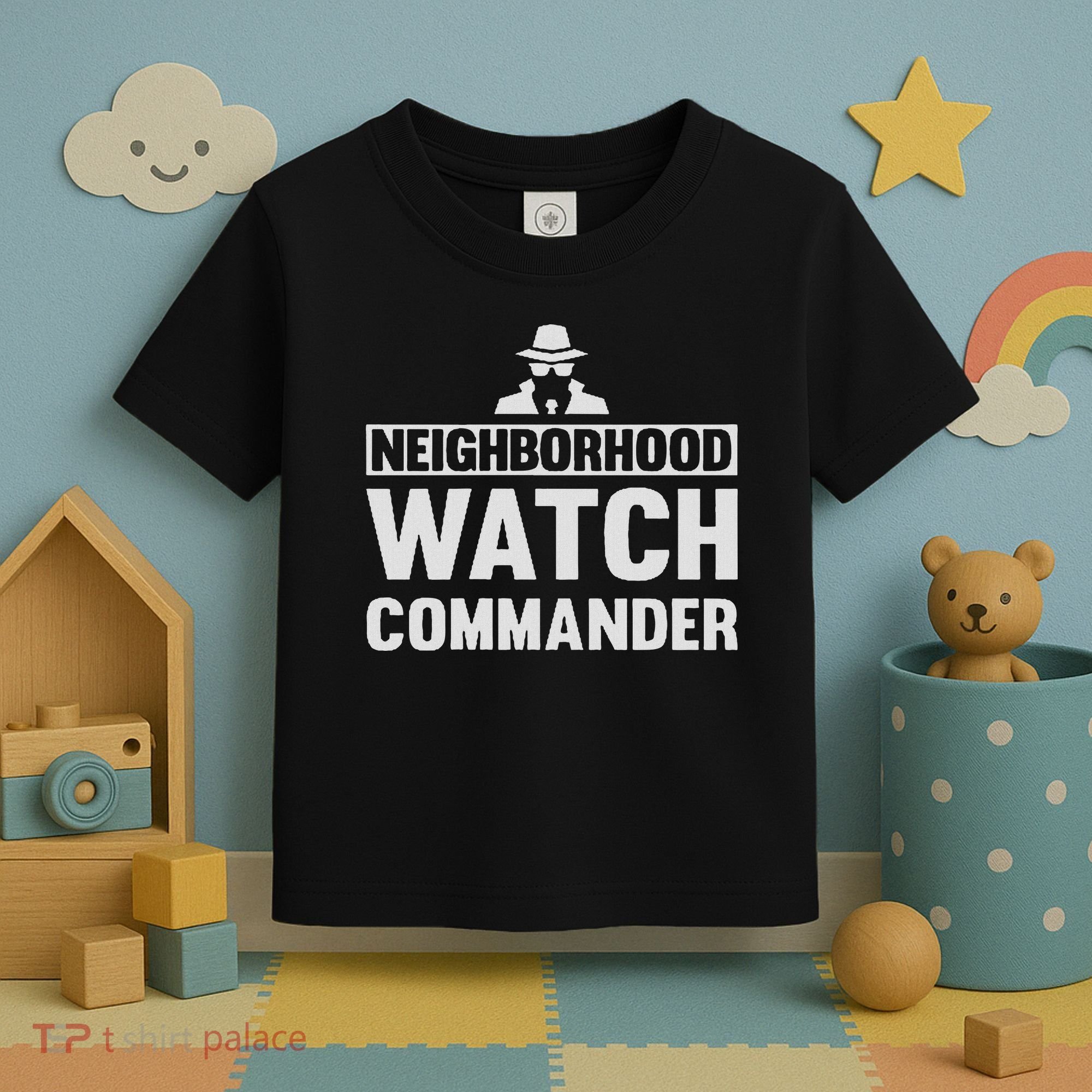 Neighborhood Watch Commander Uniform Toddler T-Shirt