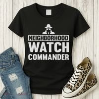 Neighborhood Watch Commander Uniform Women's T-Shirt thumb 3
