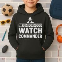 Neighborhood Watch Commander Uniform Kids Hoodie thumb 2