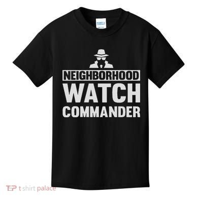 Neighborhood Watch Commander Uniform Kids T-Shirt