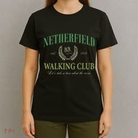 Netherfield Walking Club LetS Take A Turn About The Room T-Shirt thumb 4