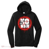 No War Distressed Grunge Paint  Women's Hoodie thumb 0