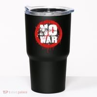 No War Distressed Grunge Paint  Tumbler thumb 0