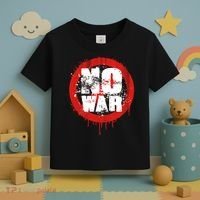 No War Distressed Grunge Paint  Toddler T-Shirt thumb 3