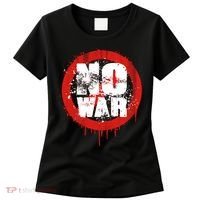 No War Distressed Grunge Paint  Women's T-Shirt thumb 0
