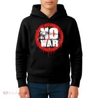 No War Distressed Grunge Paint  Kids Hoodie thumb 4