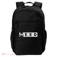 Need Weed | Funny Cannabis Weed Backpack thumb 0