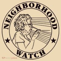 Neighborhood Watch Funny Tote Bag thumb 4