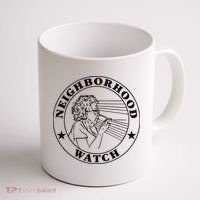 Neighborhood Watch Funny Coffee Mug thumb 1