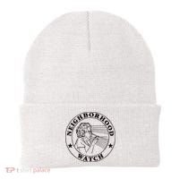 Neighborhood Watch Funny Beanie thumb 0