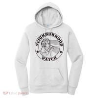 Neighborhood Watch Funny Women's Hoodie thumb 0