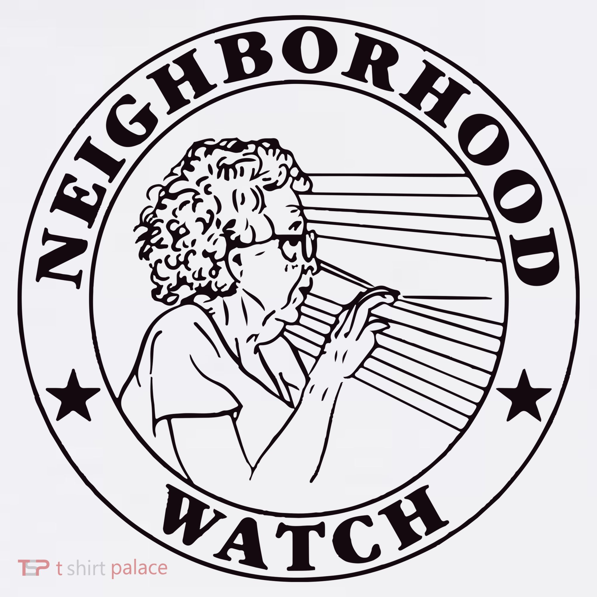 Neighborhood Watch Funny Women's Hoodie