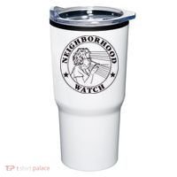 Neighborhood Watch Funny Tumbler thumb 0