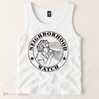 Neighborhood Watch Funny Tank Top thumb 2