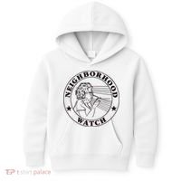 Neighborhood Watch Funny Kids Hoodie thumb 0