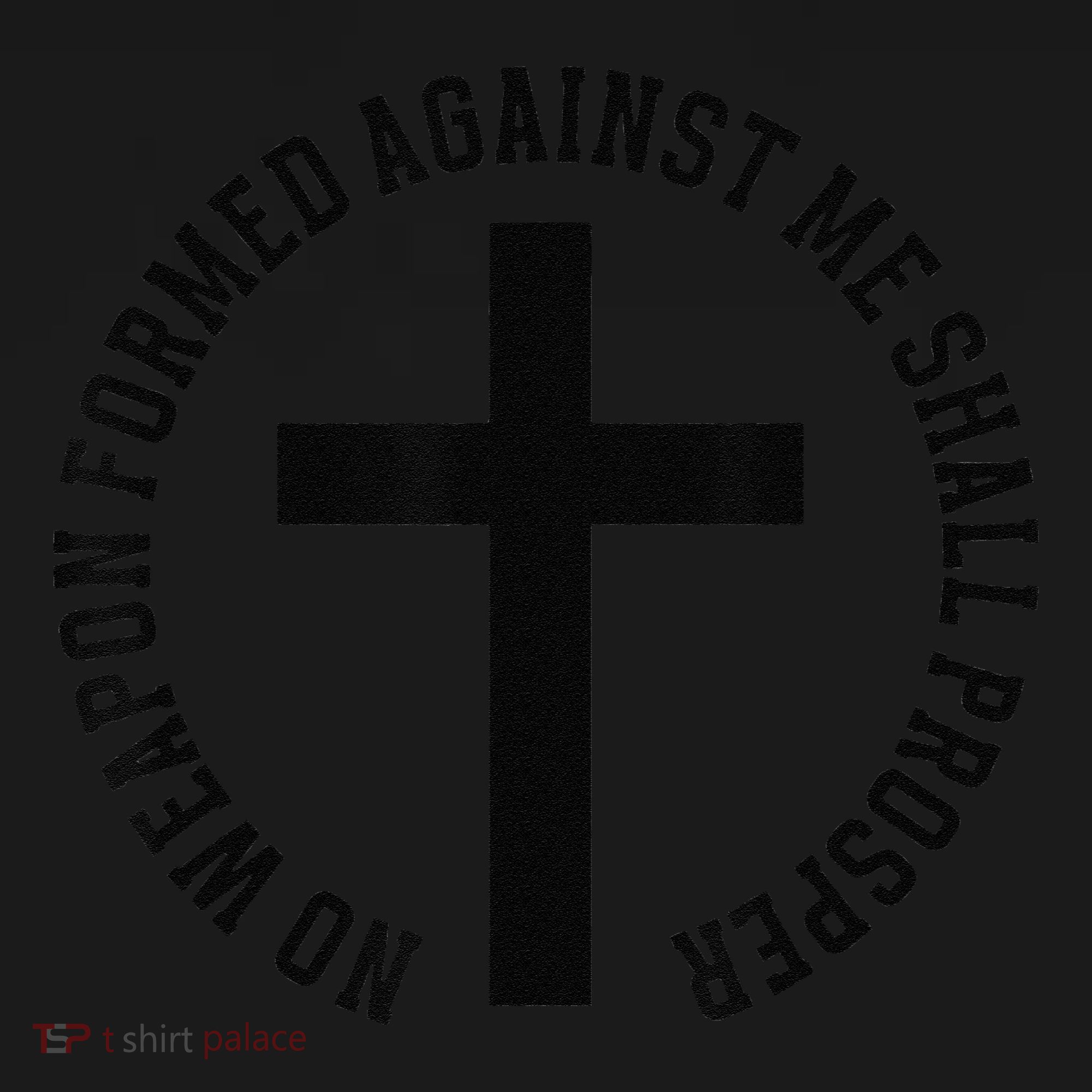 No Weapon Formed Against Me Shall Prosper Coaster