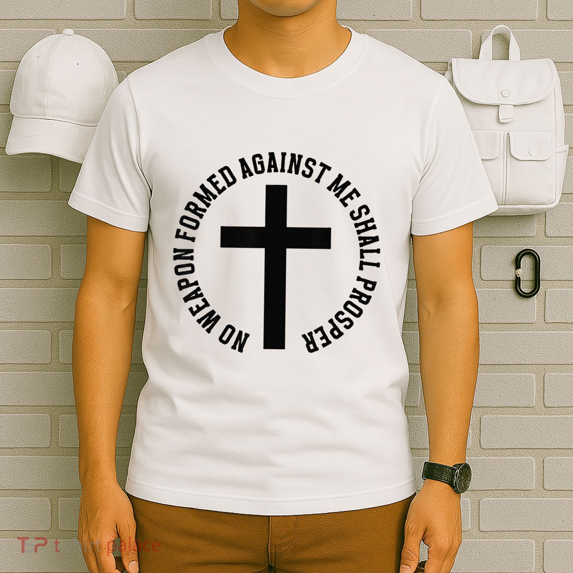 No Weapon Formed Against Me Shall Prosper T-Shirt