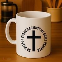 No Weapon Formed Against Me Shall Prosper Coffee Mug thumb 4