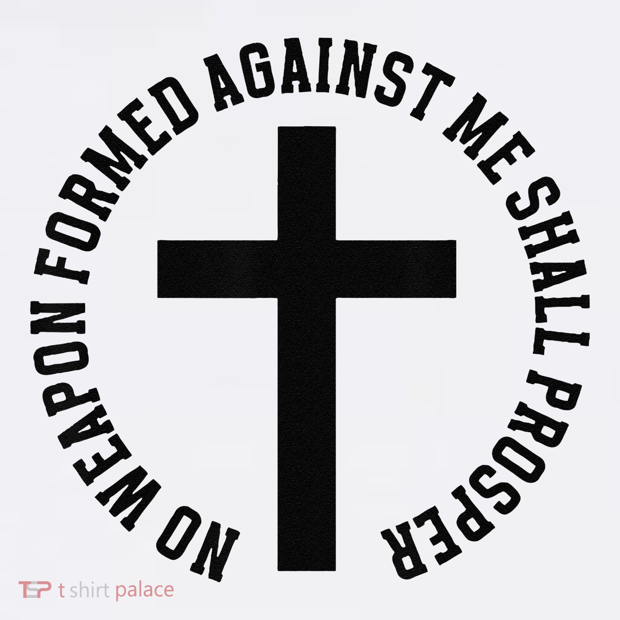 No Weapon Formed Against Me Shall Prosper Mousepad