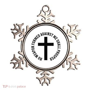 No Weapon Formed Against Me Shall Prosper Ornament