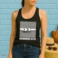 Neighborhood Watch Funny Gift Women's Tank Top thumb 2