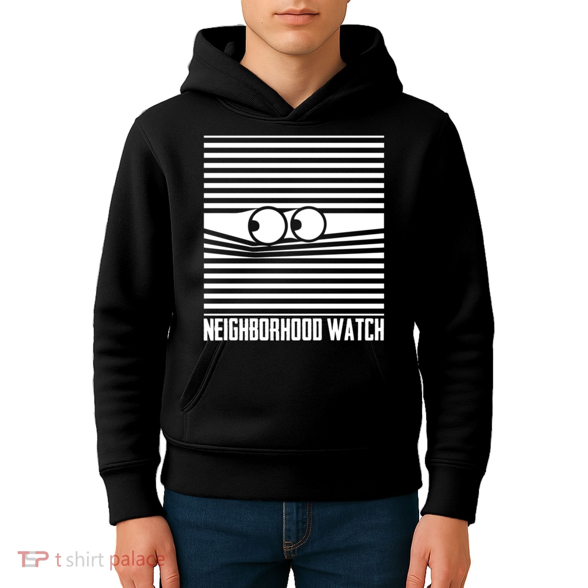 Neighborhood Watch Funny Gift Kids Hoodie