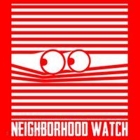 Neighborhood Watch Funny Gift Santa Hat thumb 1