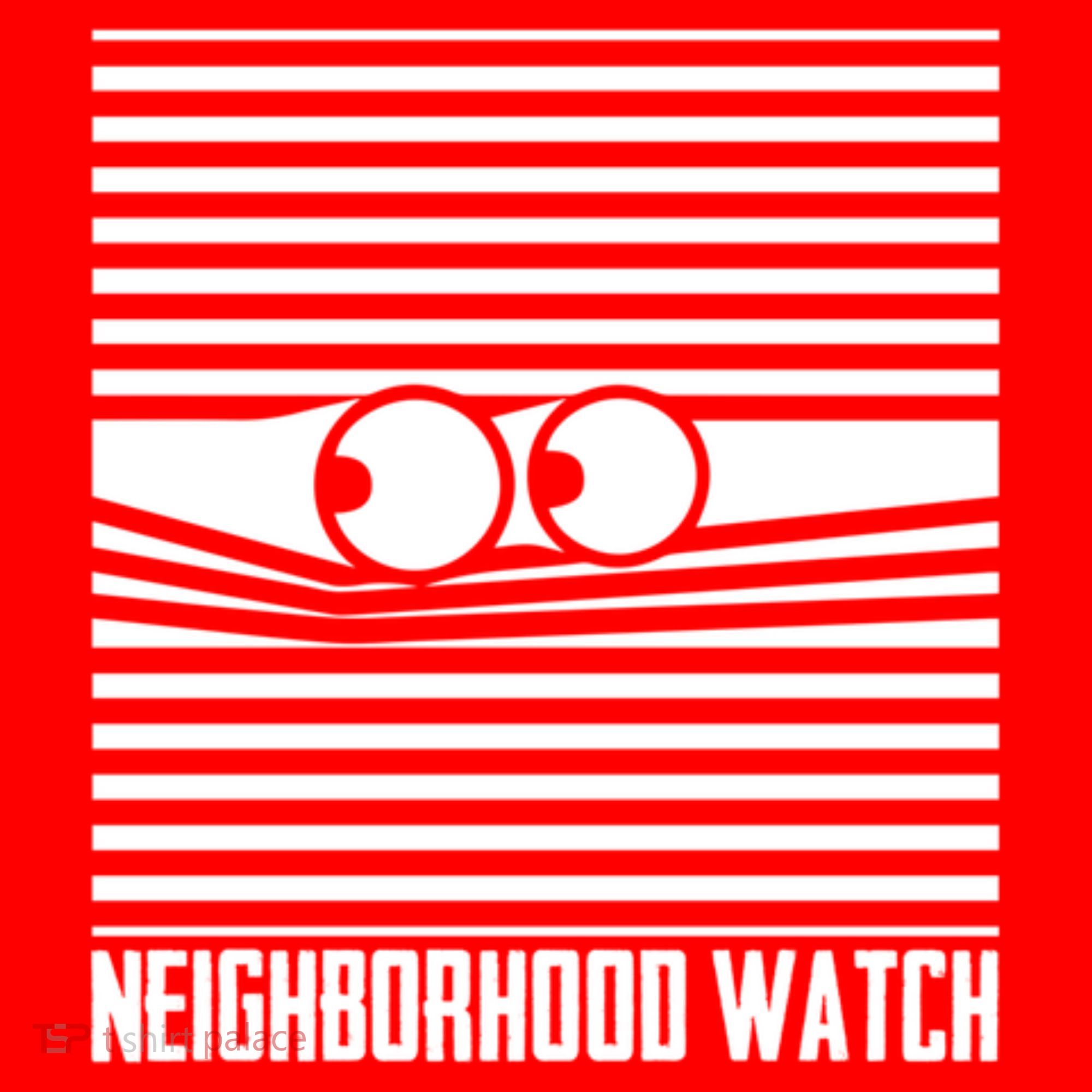 Neighborhood Watch Funny Gift Santa Hat