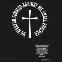 No Weapon Formed Against Me Shall Proser Jesus Is King Christian Visor thumb 3