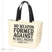 No Weapon Formed Against Me Shall Prosper Christian Tote Bag thumb 3