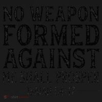 No Weapon Formed Against Me Shall Prosper Religious Apron thumb 3