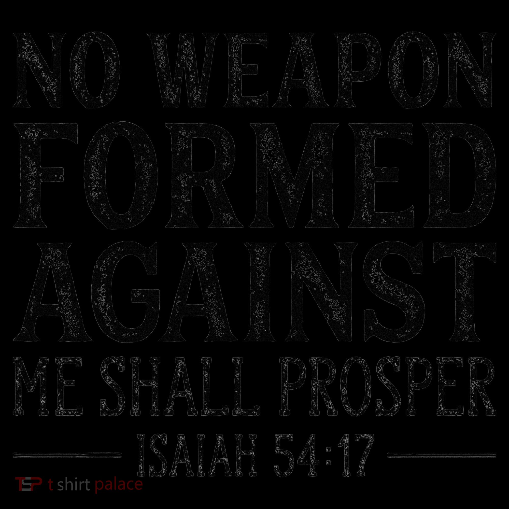 No Weapon Formed Against Me Shall Prosper Religious Kids Sweatshirt