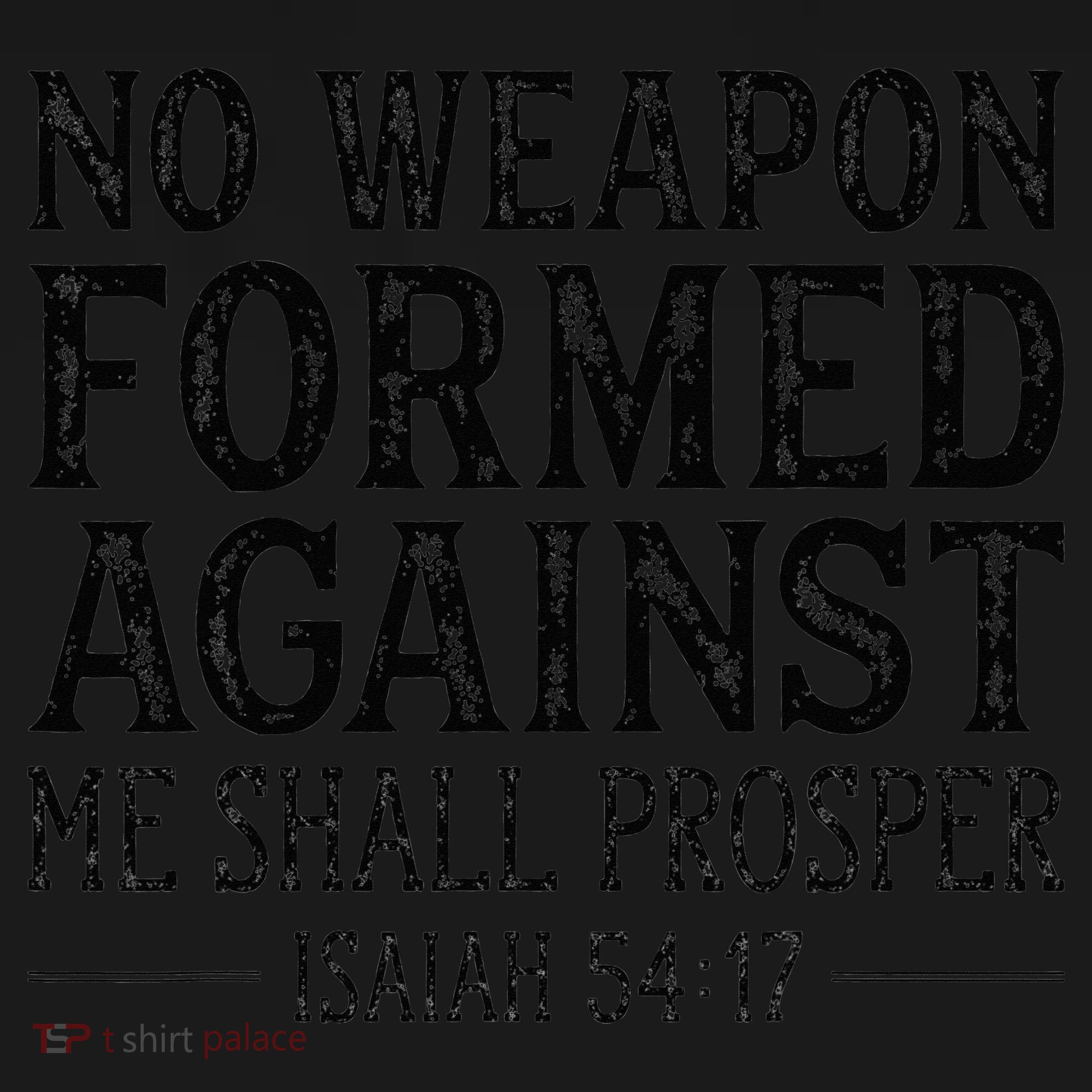 No Weapon Formed Against Me Shall Prosper Religious Tote Bag