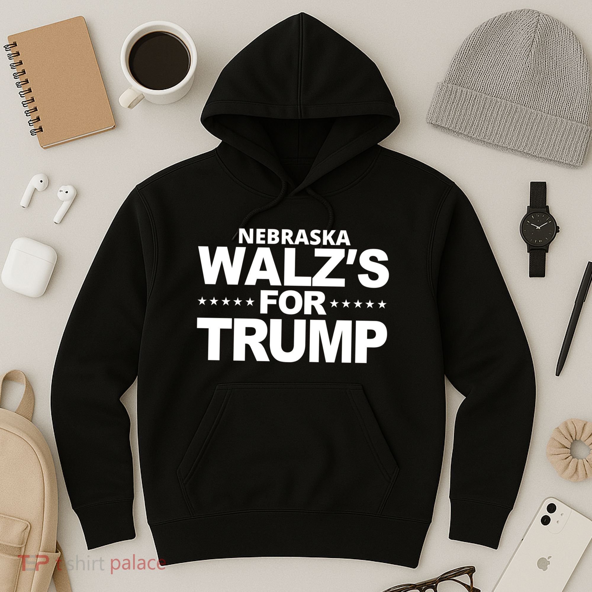 Nebraska WaltzS For Trump Hoodie