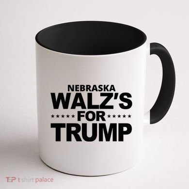 Nebraska WaltzS For Trump Coffee Mug back