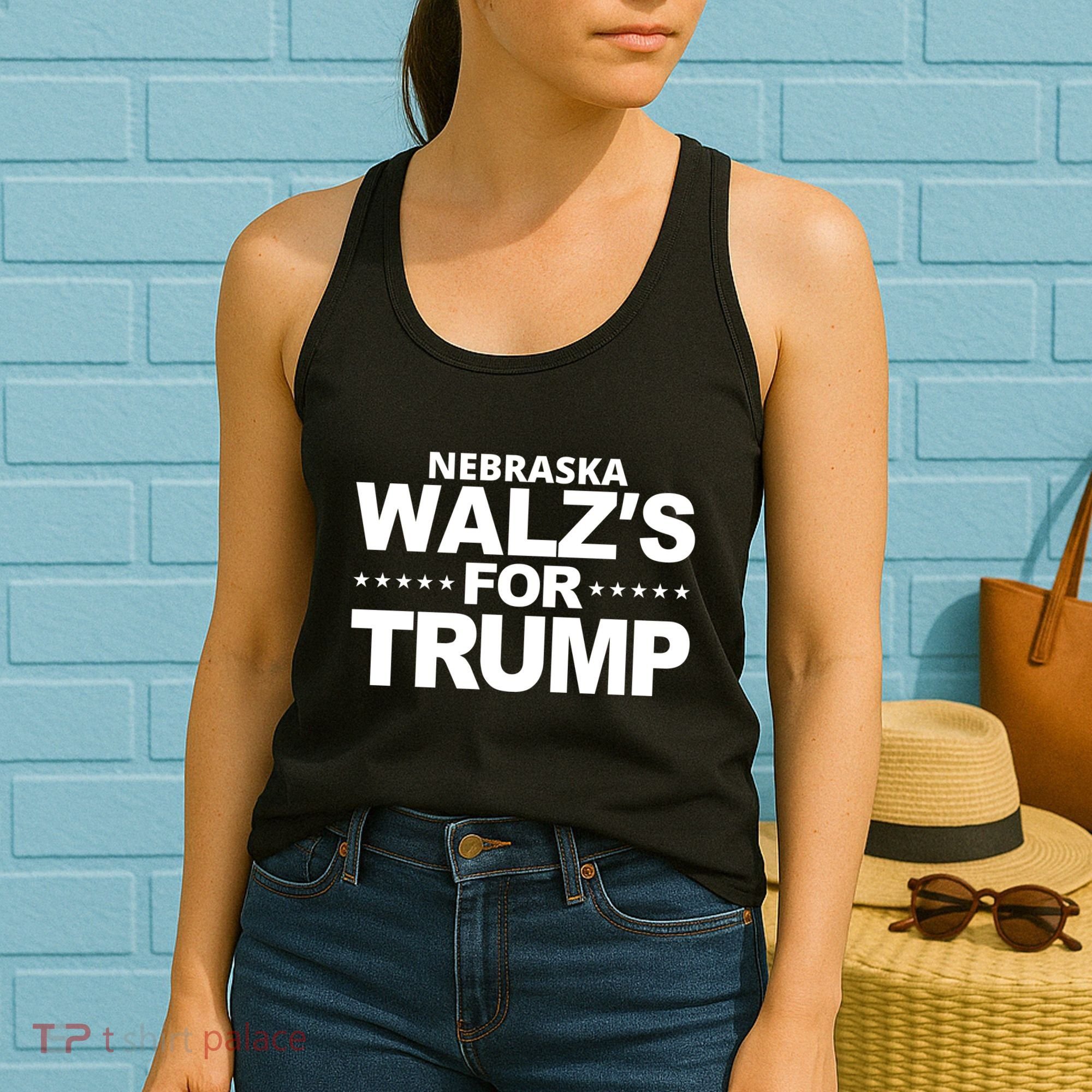 Nebraska WaltzS For Trump Women's Tank Top