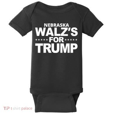 Nebraska WaltzS For Trump Baby Bodysuit
