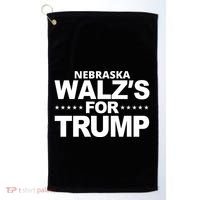 Nebraska WaltzS For Trump Golf Towel thumb 0