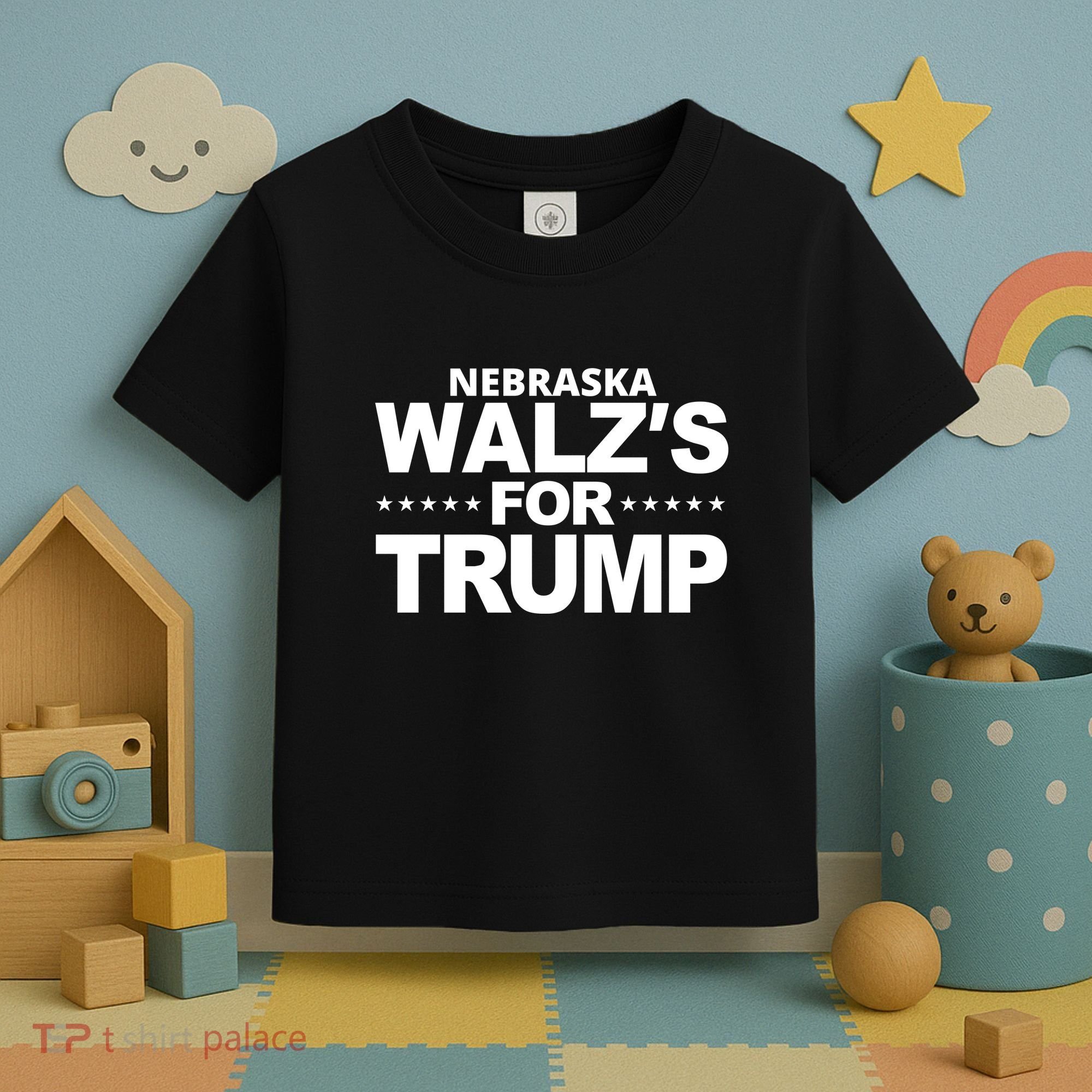 Nebraska WaltzS For Trump Toddler T-Shirt