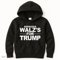 Nebraska WaltzS For Trump Kids Hoodie thumb 0