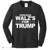 Nebraska WaltzS For Trump Kids Long Sleeve Shirt thumb 0