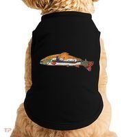 Nature Wilderness Fishing Fan Doggie Tank thumb 0
