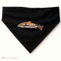 Nature Wilderness Fishing Fan USA-Made Doggie Bandana thumb 0