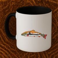 Nature Wilderness Fishing Fan Coffee Mug thumb 2