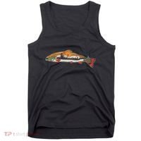Nature Wilderness Fishing Fan Tank Top thumb 0