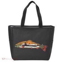 Nature Wilderness Fishing Fan Tote Bag thumb 0